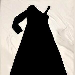 NWOT ZARA one shoulder midi dress